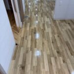 広島市歯科医院様院内床清掃・ワックス